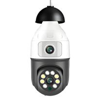 Lâmpada Câmera Giratória Com Wifi E Monitoramento Noturno Lâmpada Câmera Giratória Com Wifi E Monitoramento Noturno