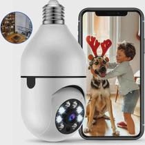 Lâmpada Câmera Smart Wifi Ip Com Infravermelho Colorido e Sensor Yoosee 1080p - Afc