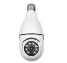 Lampada Camera Wifi Ip Espiã Noturno 360 Giratoria Alarme Yousee - SmartCamera
