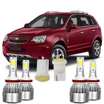 Lâmpada Captiva 2008-2014 Super Led Luz Milha Baixa 6000k + Pingo T10 Lâmpada Captiva 2008-2014 Super Led Luz Milha Baixa 6000k + Pingo T10