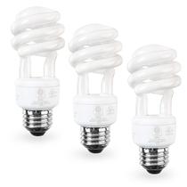 Lâmpada CFL SLEEKLIGHTING Spiral 13W 2700K E26, pacote com 3 Lâmpada CFL SLEEKLIGHTING Spiral 13W 2700K E26, pacote com 3