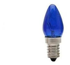 Lâmpada Chupeta 7W 110V Azul E12 - Sadokin