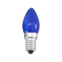 Lâmpada Chupeta 7W 127V E14 Azul Incandescente - Brasfort