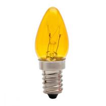 Lampada Chupeta Brasfort 07Wx127 Ambar E14 8495 - Kit C/25 Lampada Chupeta Brasfort 07Wx127 Ambar E14 8495 - Kit C/25