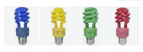 Lampada colorida 60watts Lampada colorida 60watts