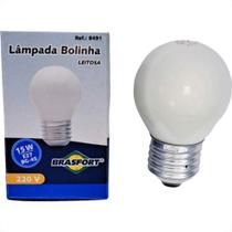 Lampada Colorida Brasfort 15Wx220V. Leitosa - Kit C/25 Pecas