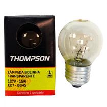 Lampada Colorida Thompson 15Wx127V. Clara . / Kit C/ 10 Peca