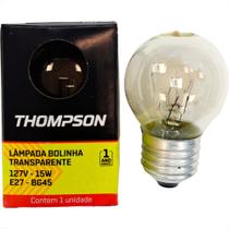 Lampada Colorida Thompson 15Wx127V. Clara - Kit C/10 Pecas Lampada Colorida Thompson 15Wx127V. Clara - Kit C/10 Pecas