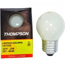 Lampada Colorida Thompson 15Wx127V. Leitosa - Kit C/10 Pecas