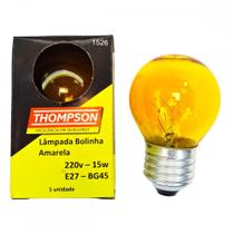 Lampada Colorida Thompson 15Wx220V. Amarela . / Kit C/ 10 Peças Lampada Colorida Thompson 15Wx220V. Amarela . / Kit C/ 10 Peças