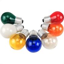 Lampada Colorida Thompson 15Wx220V. Sortida - Kit C/10 Pecas Lampada Colorida Thompson 15Wx220V. Sortida - Kit C/10 Pecas