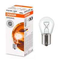 Lampada com 1 Polo Osram para Luz Lanterna Freio Ré Original BA15s 7506 12V 21W P21W 3200K Lampada com 1 Polo Osram para Luz Lanterna Freio Ré Original BA15s 7506 12V 21W P21W 3200K