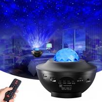 Lâmpada com projetor Galaxy Star LED Bluetooth Remote