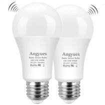 Lâmpada com sensor de movimento Angyues Radar 12W (100W Equiv) 2Pk