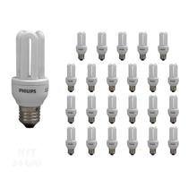 Lâmpada compacta 3u mini philips 11w 127v 2700k(branco quente)e27 genie kit24 Lâmpada compacta 3u mini philips 11w 127v 2700k(branco quente)e27 genie kit24