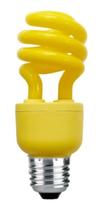 Lâmpada Compacta Amarela Espiral 15w 127v E27 Anti Inseto - ELGIN