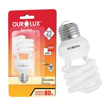 Lâmpada Compacta Espiral 23w 220v E27 Branco Quente