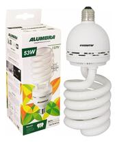 Lâmpada Compacta Espiral 53w 127v E27 Branco Frio