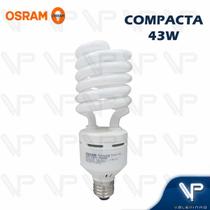 Lâmpada compacta espiral ho osram 43w 220v 6500k(branco frio)e27 duluxstar twist