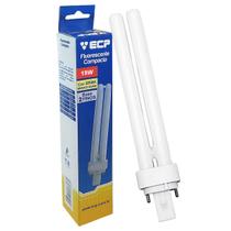 Lâmpada Compacta Fluor PL 2 Pinos 18w Quente 2700K G24d-2