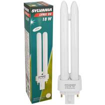 Lâmpada Compacta Fluor PL 4 Pinos 18w Quente 2700K G24q-2