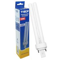 Lâmpada Compacta Fluorescente Pl 2 Pinos 18w G24 Frio 6400k