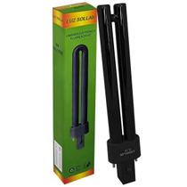 Lâmpada Compacta Fluorescente Pl 2 Pinos 9w Luz Negra
