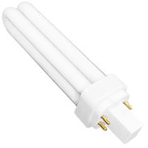 Lâmpada Compacta Pl 18w G24q-2 4 Pinos Quente 2700K