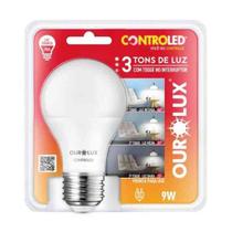 Lampada controled 3 tons de luz 9w biv 6500k (100%-50%-20%) Lampada controled 3 tons de luz 9w biv 6500k (100%-50%-20%)