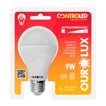 Lâmpada Controled Autodimerizavel 9W Bivolt BR6500K - Ourolux Lâmpada Controled Autodimerizavel 9W Bivolt BR6500K - Ourolux