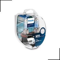 Lâmpada Crystal Vision Ultra H11 Philips Brinde Pingão