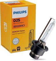 Lâmpada D2S Philips xenon vision 35W 3400 Lúmens Luz de Alta Intensidade - Unidade