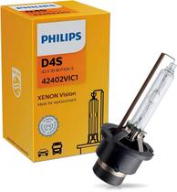 Lâmpada D4S Philips xenon vision 35W 3200 Lúmens Luz de Alta Intensidade - Unidade Lâmpada D4S Philips xenon vision 35W 3200 Lúmens Luz de Alta Intensidade - Unidade