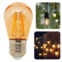 Lâmpada De 180 Lumens Com 2w Para Festas E Eventos Fácil de Instalar Soquete E27 61563