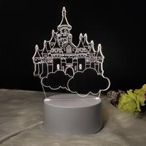 Lâmpada de aniversário 3D Night Light Ferris Wheel Jellyfish Heart Lâmpada de aniversário 3D Night Light Ferris Wheel Jellyfish Heart