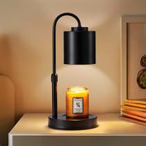 Lâmpada de aquecimento de velas CASTLELIFE com temporizador e dimmer, preta Lâmpada de aquecimento de velas CASTLELIFE com temporizador e dimmer, preta