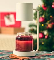 Lâmpada de aquecimento de velas Cozyberry Querencia com temporizador e dimmer Lâmpada de aquecimento de velas Cozyberry Querencia com temporizador e dimmer