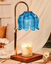 Lâmpada de aquecimento de velas de flores Funistree Lotus Blue 110V Lâmpada de aquecimento de velas de flores Funistree Lotus Blue 110V