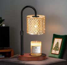 Lâmpada de aquecimento de velas Engpure com temporizador, regulador de altura ajustável Lâmpada de aquecimento de velas Engpure com temporizador, regulador de altura ajustável