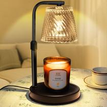 Lâmpada de aquecimento de velas GudSmooth com temporizador regulável em preto Lâmpada de aquecimento de velas GudSmooth com temporizador regulável em preto