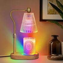 Lâmpada de aquecimento de velas Imenlox Dimmable com temporizador e modo RGB Lâmpada de aquecimento de velas Imenlox Dimmable com temporizador e modo RGB