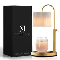 Lâmpada de aquecimento de velas Malbella Essentials Glass com temporizador Lâmpada de aquecimento de velas Malbella Essentials Glass com temporizador