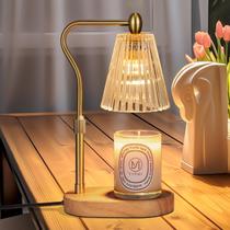 Lâmpada de aquecimento de velas seenlast com temporizador e dimmer ajustáveis Lâmpada de aquecimento de velas seenlast com temporizador e dimmer ajustáveis