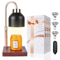 Lâmpada de aquecimento de velas TOACSUCP de altura ajustável com temporizador 50W