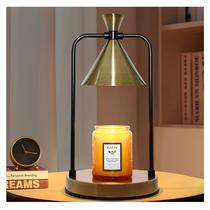 Lâmpada de aquecimento de velas XJZJY com temporizador Dimmer Bronze Metal Lâmpada de aquecimento de velas XJZJY com temporizador Dimmer Bronze Metal