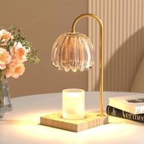 Lâmpada de aquecimento de velas YIEELOG com temporizador e dimmer para velas