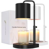 Lâmpada de aquecimento de velas zukakii de altura ajustável com temporizador preto