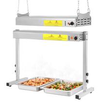 Lâmpada de aquecimento para alimentos Hiteemer 24 polegadas, 750 W, aquecedor comercial suspenso de infravermelho, aquecedor para buffet e catering, 115 V Lâmpada de aquecimento para alimentos Hiteemer 24 polegadas, 750 W, aquecedor comercial suspenso de infravermelho, aquecedor para buffet e catering, 115 V