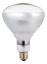 Lâmpada de aquecimento Philips 250W BR40 Clear Flood Light, pacote com 4