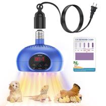 Lâmpada de Aquecimento TFNN com Temporizador (3-12h) - 200W, 350W ou 500W - UVA/UVB Lâmpada de Aquecimento TFNN com Temporizador (3-12h) - 200W, 350W ou 500W - UVA/UVB